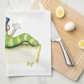 先生 キッチンタオル (四つ折り)