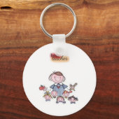 先生 キーホルダー (正面)