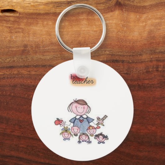 先生 キーホルダー (正面)