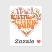 先生・ギフトの絶好の学日だ シール (シート)