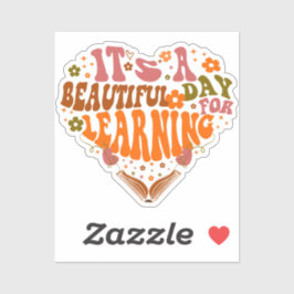 先生・ギフトの絶好の学日だ シール