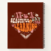 先生・ギフトの絶好の学日だ ノートブック (裏面)