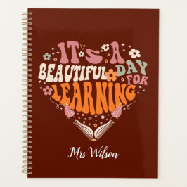 先生・ギフトの絶好の学日だ プランナー手帳