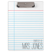 先生 – クリップボード (正面)