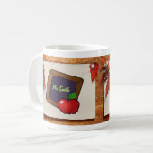 先生 コーヒーマグカップ (正面左)