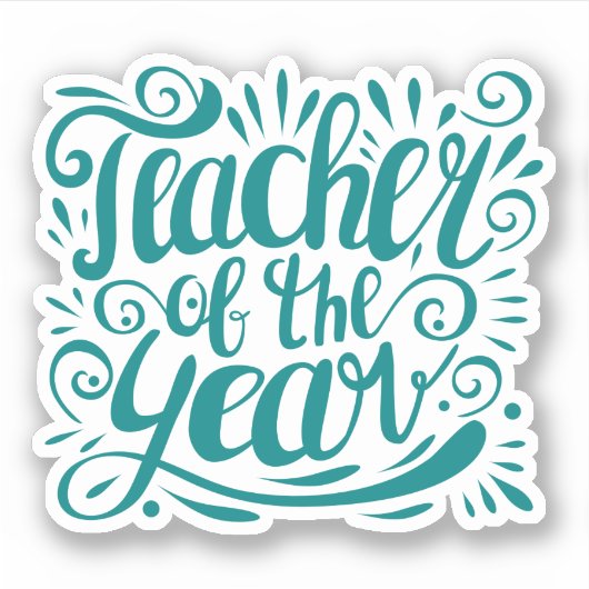 先生 シール (正面)