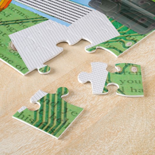 先生 ジグソーパズル (側面)