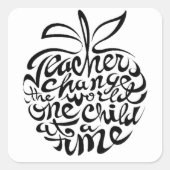 先生 スクエアシール (正面)