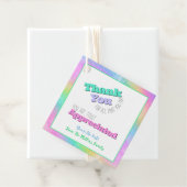 先生/スタッフの感謝ありがとうギフトラベル フェイバータグ (インサイチュ)