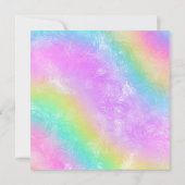 先生/スタッフの評価サンキューカード 招待状 (裏面)