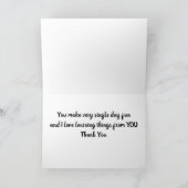 ***先生***ハッピーイースター カード (内部)