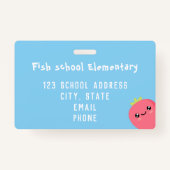 先生 バッジ (裏面)