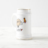 先生 ビールジョッキ (正面左)