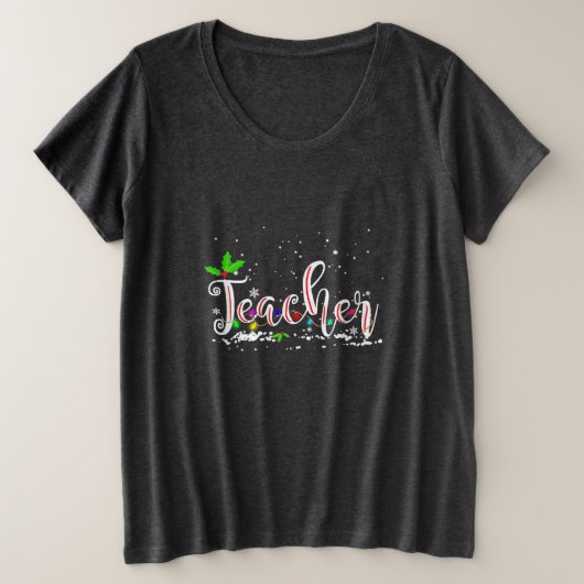 先生 プラスサイズTシャツ (デザイン正面)