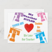 先生 ポストカード (正面/裏面)