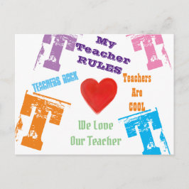 先生 ポストカード