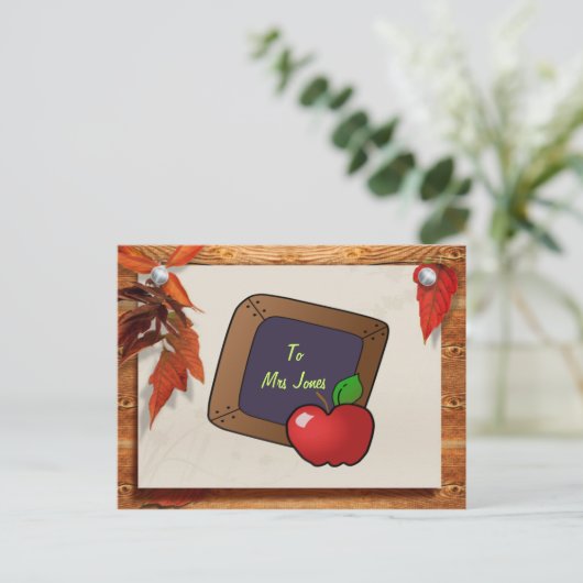 先生 ポストカード (スタンド正面)