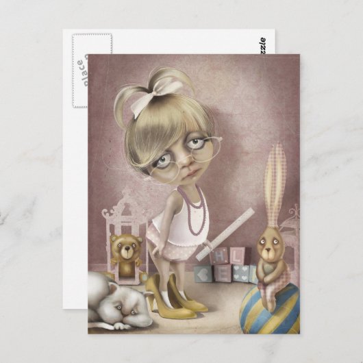 先生 ポストカード (正面/裏面)