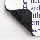 先生 マウスパッド (コーナー)