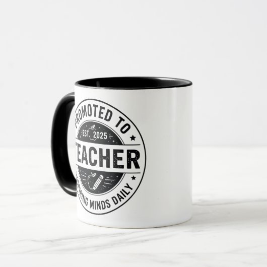 先生 マグカップ (正面左)