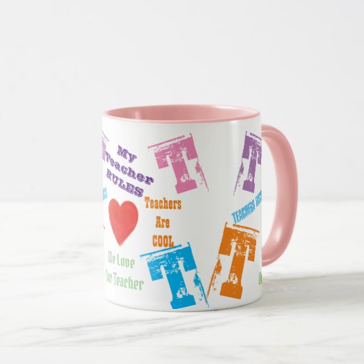 先生 マグカップ (正面右)