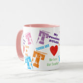 先生 マグカップ (正面左)