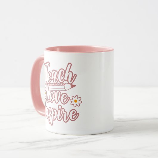 先生 マグカップ (正面左)