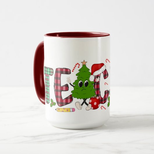 先生 マグカップ (正面左)