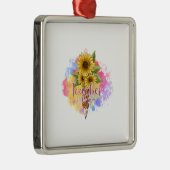 先生 メタルオーナメント (右)