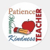 先生 ラウンドシール (正面)