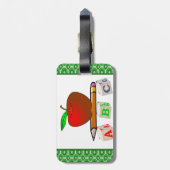 先生 ラゲッジタグ (裏面縦)