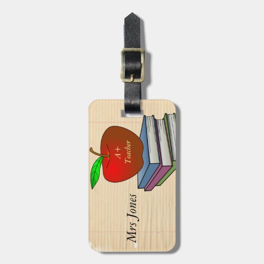 先生 ラゲッジタグ (正面縦)