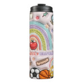 先生：レインボー、ラヴインスパイアィー、学、 タンブラー (正面)