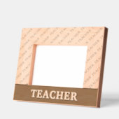 先生 レーザー彫刻フレーム (左)