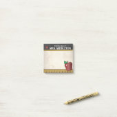 先生 |ヴィンテージスタイルの投稿に関する注意 ポストイット (デスク上)