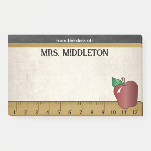 先生 |ヴィンテージスタイル ポストイット (正面)