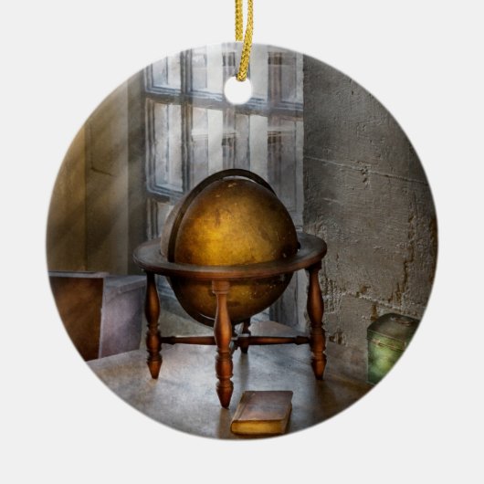 先生-世界中の… セラミックオーナメント (正面)