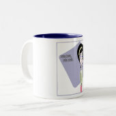 先生、先生 ツートーンマグカップ (正面左)