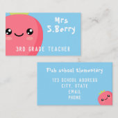 先生 名刺 (正面/裏面)