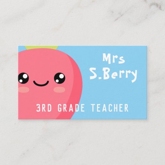 先生 名刺 (正面)