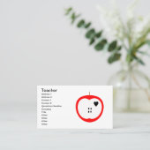 先生 名刺 (スタンド正面)