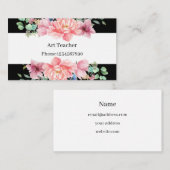 先生 名刺 (正面/裏面)