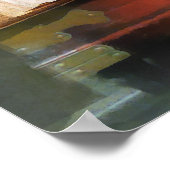 先生 – 地理ブック ポスター (角)