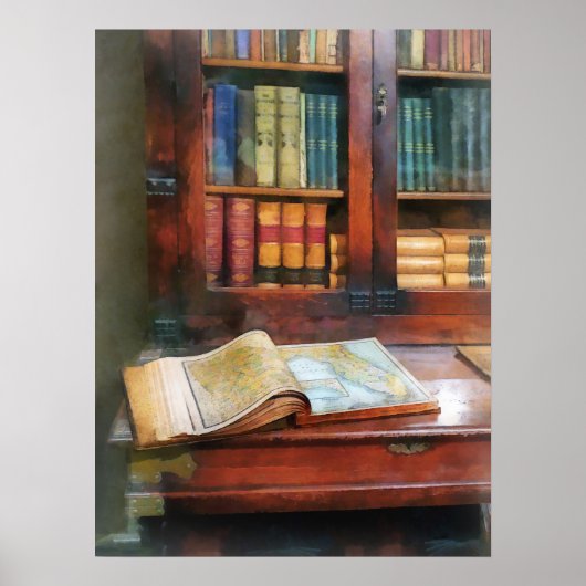 先生 – 地理ブック ポスター (正面)