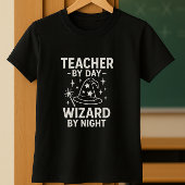 先生(夜間のウィザード)、教育おもしろい者 Tシャツ