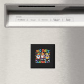 先生 子供 ノーム 100日目の登校 マグネット (インサイチュ (食洗機))