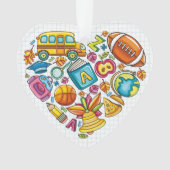 先生/学校スタッフ – ありがとうオーナメント オーナメント (正面)