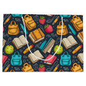 先生 – 学校抱き枕 ラージペーパーバッグ (裏面)