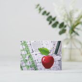 先生/学長/教育名刺 名刺 (スタンド正面)