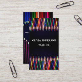 先生 |家庭教師の名刺 名刺